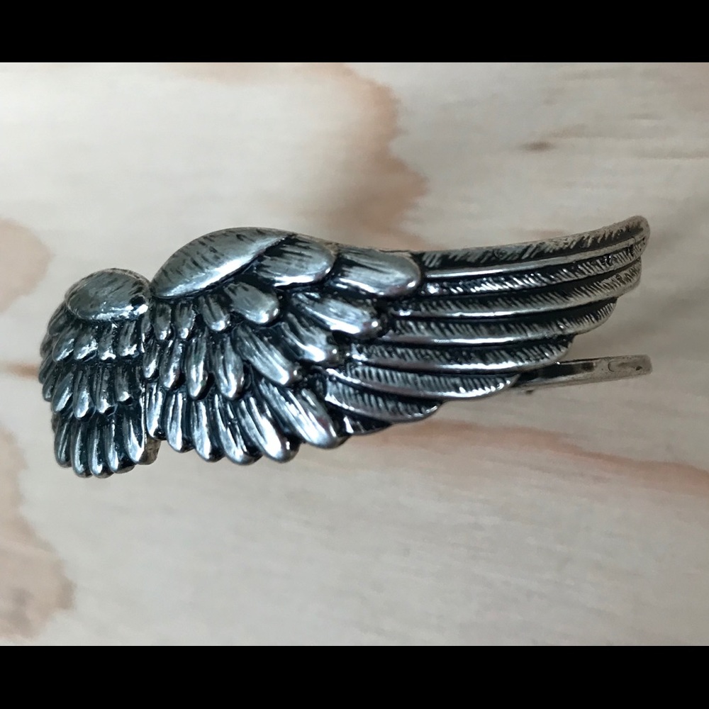 Two Wings Connect Unique Silver Bracelet